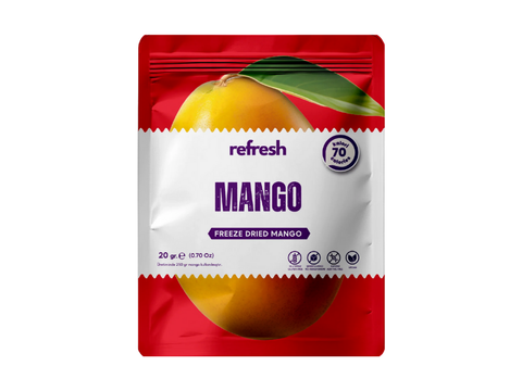 Refresh Freeze Dried Chips Mango 20g - CAFELAX