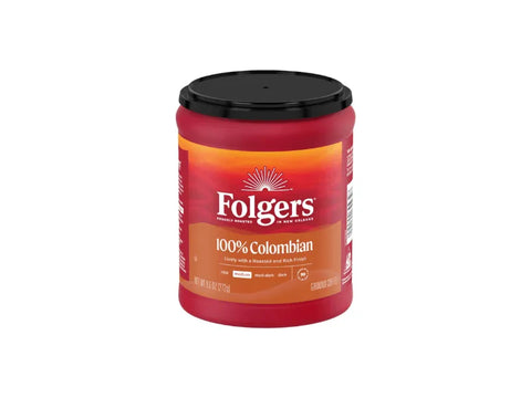 Folgers 100% Colombian Ground Coffee 272g - CAFELAX