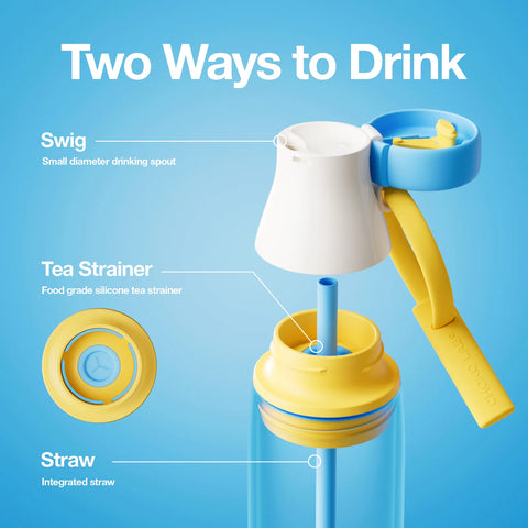 Chako Lab  White & Blue Bottle Drink - 480 ML
