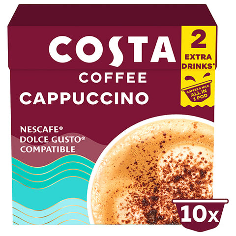 Costa Barista Creations Cappuccino  Dolce Gusto Coffee Capsules - 12 Capsules
