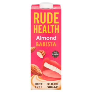 Rude Health Barista Almond Milk No Sugre Free Gluten 1L