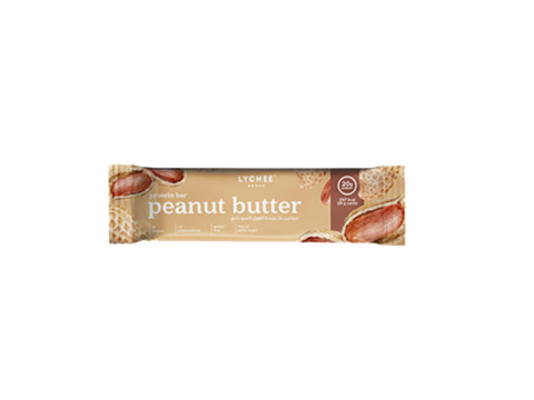 Lychee Peanut Butter Protein Bar 20g Protien 70g