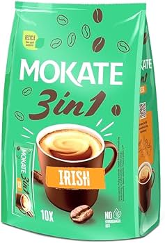 Mokate 3*1 Irish Cream Flavour Instant Coffee - 10 Sachets