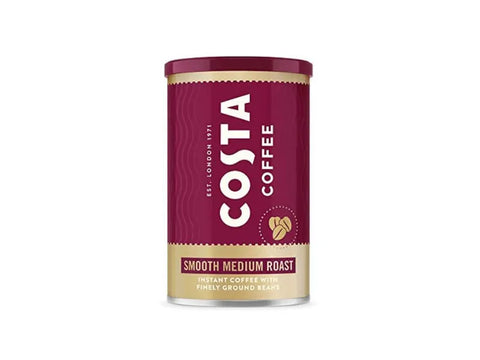 Costa Smooth Medium Roast Instant Coffee 100g - CAFELAX