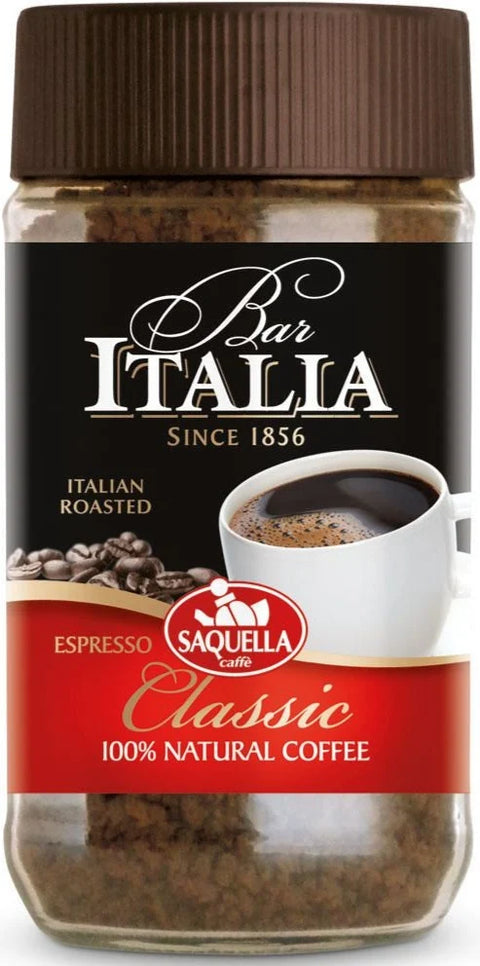 Saquella Bar Italia Espresso Classico Instant Coffee 100g