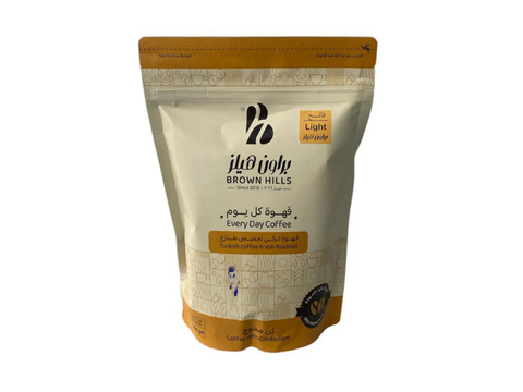 Brown Hills Light Turkish Coffee With Cardamom 250g - CAFELAX