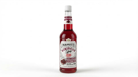 Manutti Hibiscus Zero Sugar Syrup 350 ml