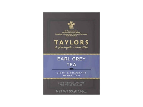 Taylors Earl Grey Black Tea 20 Bags