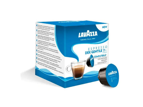 Lavazza Dek Gentile Dolce Gusto Coffee Capsules - 16 Capsules - CAFELAX