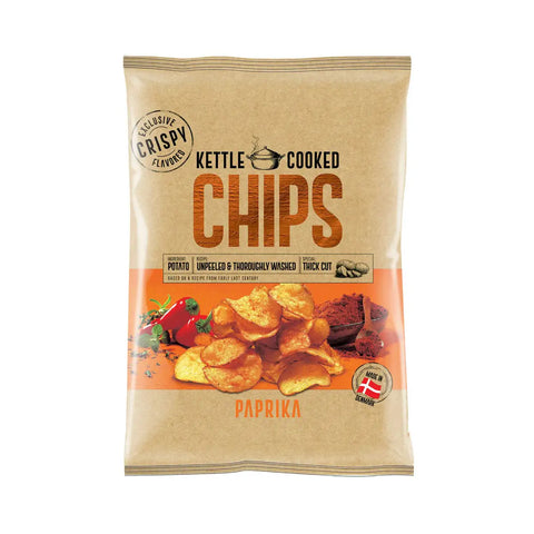 Kettle Cooked Potato Chips Paprika 150g