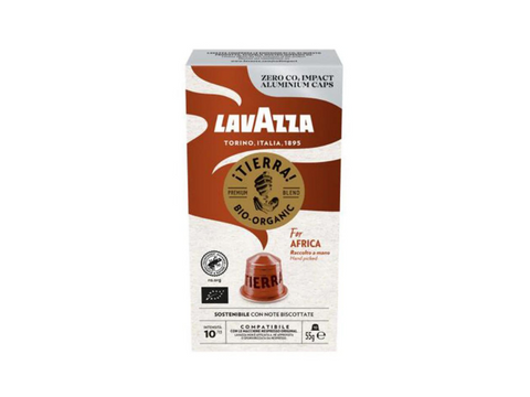 Lavazza Tierra Bio For Africa Organic Coffee Capsules - 10 Capsules