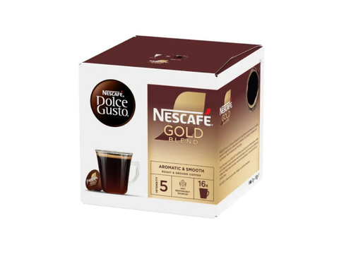 Nescafe Gold Blend Dolce Gusto Coffee Capsules - 16 Capsules