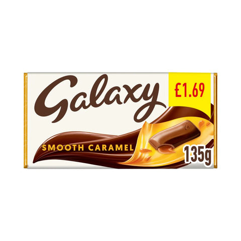 Galaxy Smooth Caramel Chocolate 135g