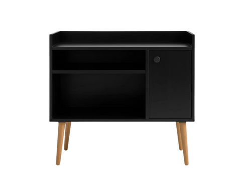 Modern Multi-Use Coffee Corner with Glass Top – Elegant & Functional Design - CAFELAX
