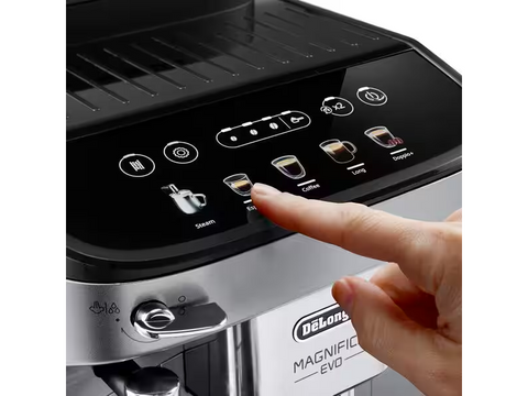 De'Longhi Magnifica Evo Automatic Bean To Cup Espresso Machine - 5 one-touch recipes - ECAM290.31.SB