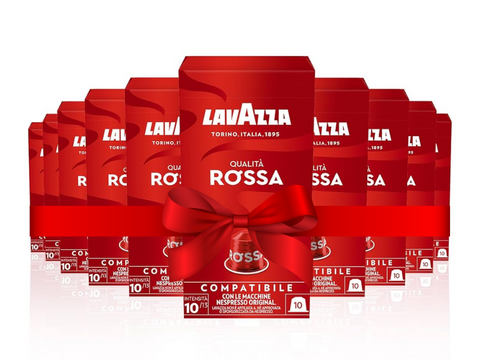 Lavazza Qualita Rossa Bundle 10*10 Capsules - CAFELAX