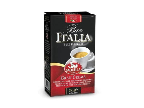 Saquella Gran Crema Ground Coffee 250g - CAFELAX