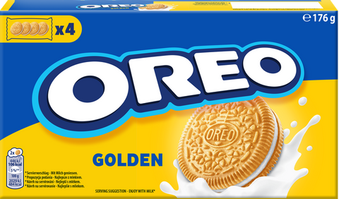 Oreo Gold Biscuite 176g