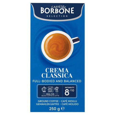 Borbone Crema Classica Ground Coffee 250g