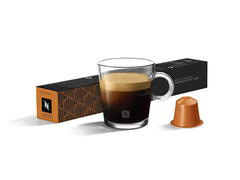 Nespresso Barista Creation Pumpkin Spice Cake Coffee Capsules - 10 Capsules