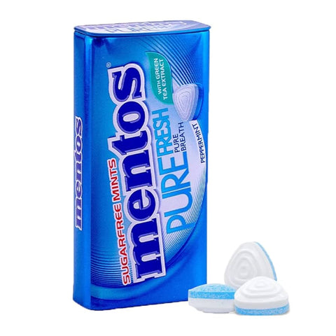 Mentos Pure Fresh Peppermint Gum 35g