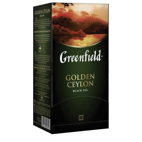 Greenfield Golden Ceylon Black Tea 25 Pieces