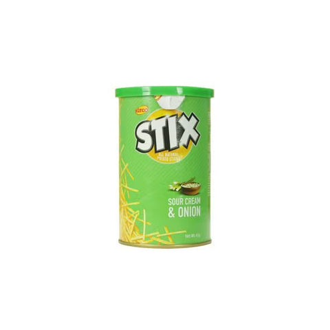 Kitco Stix Sour Cream & Onion Potato Sticks 40g