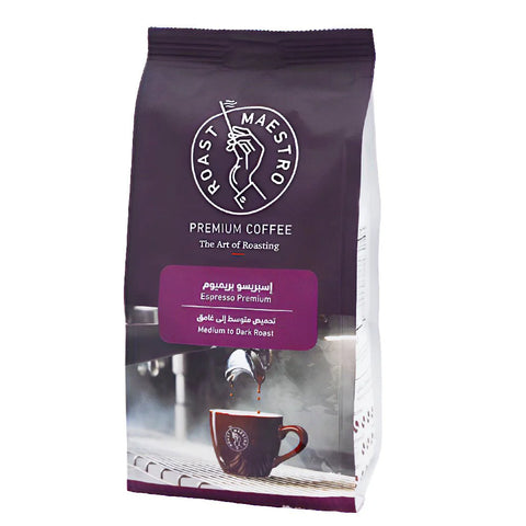 Roast Maestro Espresso Coffee Medium To Dark Roast Whole Beans 250g