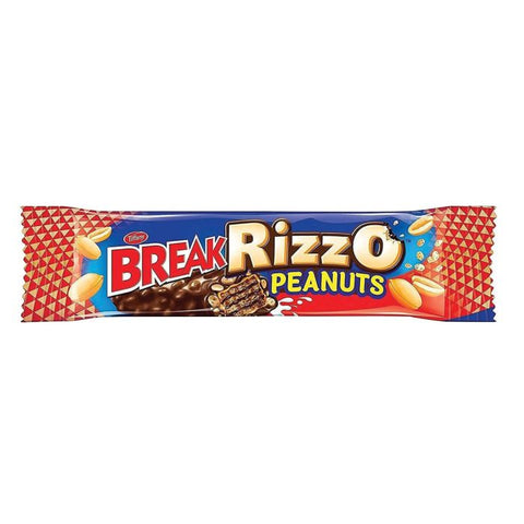 Tiffany Break Rizzo Peanuts Crunchy Wafer With Caramel Cereals Milk Chocolate 17g