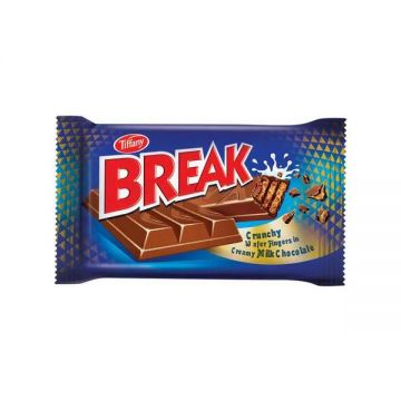 Tiffany Break Crunchy Wafer Finger With Chocolate 25g