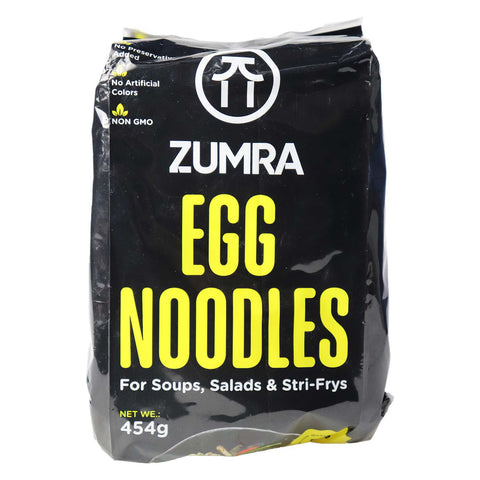 Zumra Egg Noodles For Soup & Salads & Stri-Frys Noodles 454g