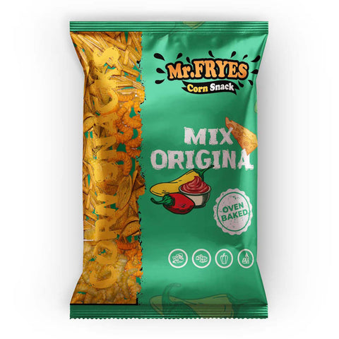 Mr.Fryes Corn Snack Mix Original 400g
