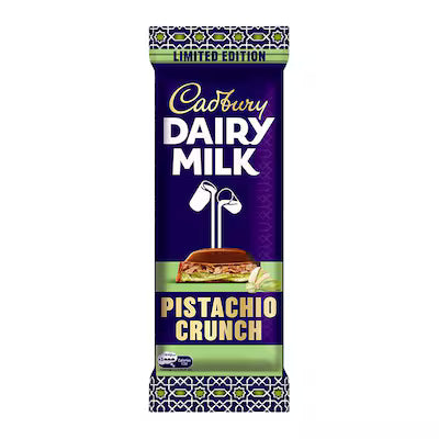 Cadbury Dairy Milk Pistachio Crunchy Chocolate 97g