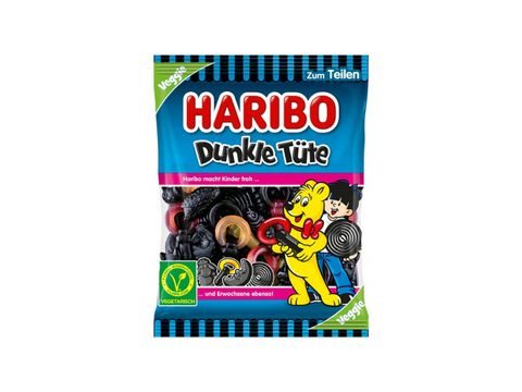 Haribo Dunkle Tute Candy 175g - CAFELAX