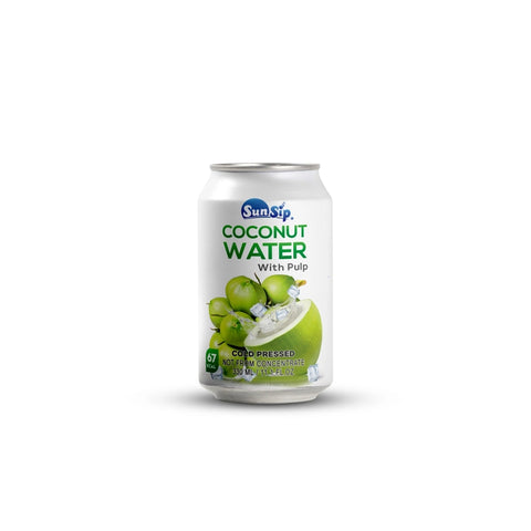 Sun Sip Original Coconut Water With Pulp Drink 330ml