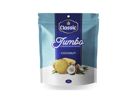 Classic Jumbo Coconut Biscuits 1 KG - CAFELAX