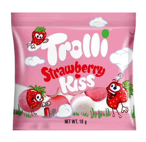 Trolli Strawberry Kiss Candy 18g