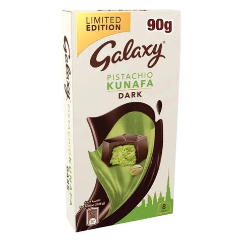 Galaxy Pistachio Kunafa Dark Chocolate 90g