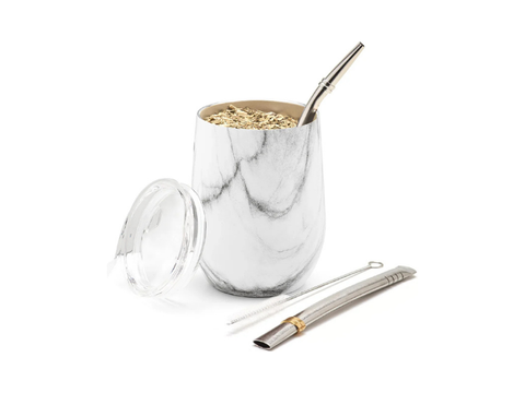 Balibetov Stainless Steel Mate Set - Marble - CAFELAX