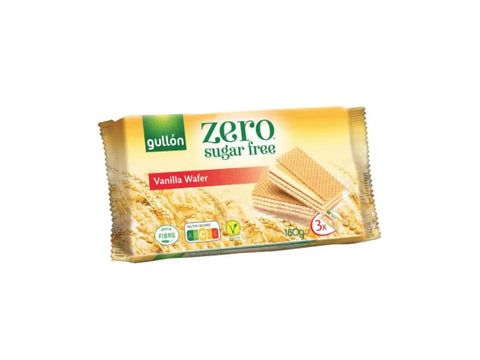 Gullón Sugar Free Vanilla Wafer 60g - CAFELAX