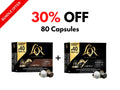 L'or Forza and Ristretto Coffee Capsules Bundle - 80 Capsules - CAFELAX
