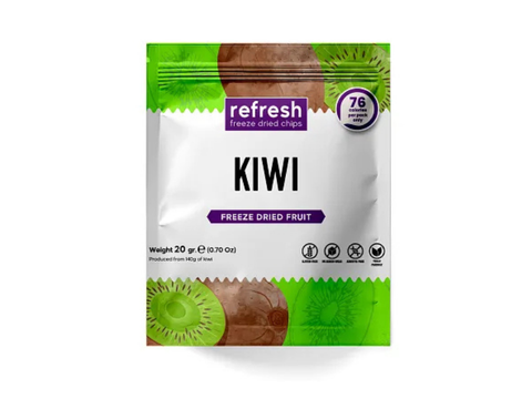 Refresh Freeze Dried Chips Kiwi 20g - CAFELAX