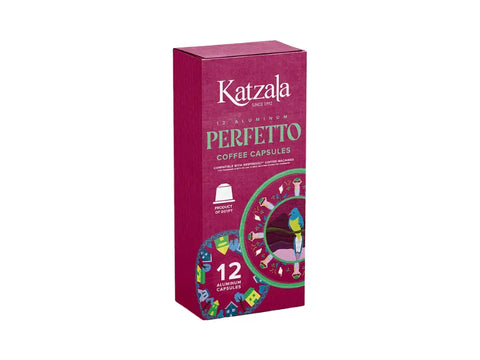 Katzala Perfetto Coffee Capsules - 12 Capsules - CAFELAX