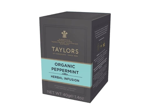 Taylors Organic Peppermint Herbal Infusion Tea 20 Bags