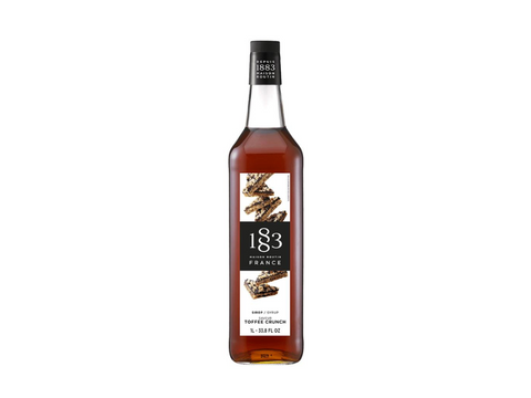 1883 Toffee Crunch Syrup 1L - CAFELAX