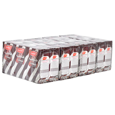 24 KDD Chocolate Milk Drink Low Fat 250ml - 24 Pieces