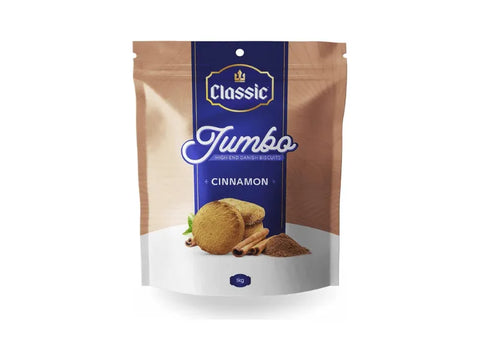Classic Jumbo Cinnamon Biscuits 1 KG - CAFELAX