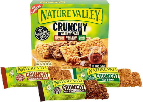 Nature Valley Crunchy Variety Pack 10 Bars - 210g