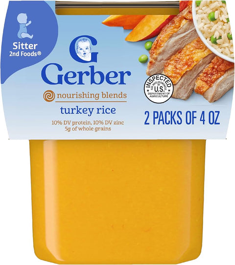 Gerber Turkey Rice Puree 226g