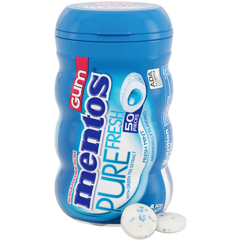Mentos Pure Fresh Mint Sugar Free Gums 61.25g